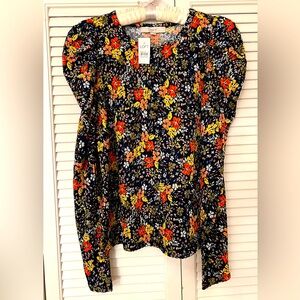 NWT LOFT long sleeve blouse. Size small.
